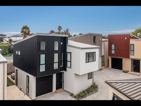 6 Pax Avenue, Forrest Hill, Auckland, New Zealand, 4 bedrooms, 4浴, Townhouse