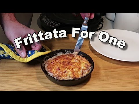 Two Egg Frittata For One
