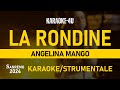 La rondine - Angelina Mango (karaoke/strumentale) #sanremo2024 (live quartetto d'archi)