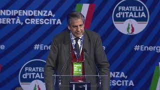 L'intervento dell'ambasciatore Stefano Pontecorvo alla conferenza programmatica di Fratelli d'Italia