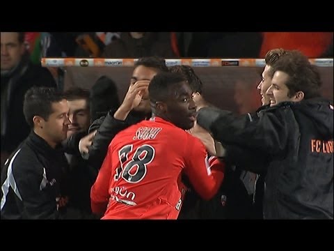 Goal Gilles SUNU (81') - FC Lorient - Stade Brestois 29 (4-0) / 2012-13