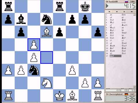 Blitz Chess #294 with Live Comments Nimzo Indian Classical