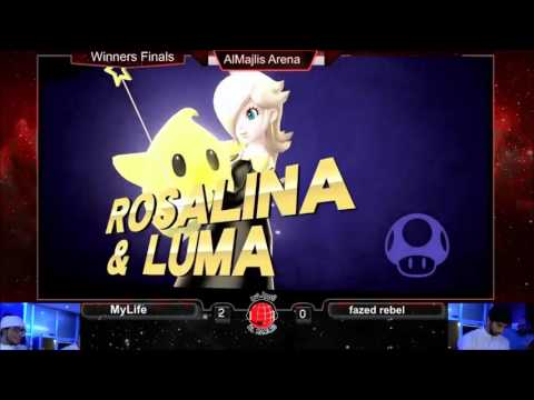 SSB4 Spring 2016 Major: Fazed Rebel (Cloud, DK) vs MyLiFe (Rosalina, Link) - WF