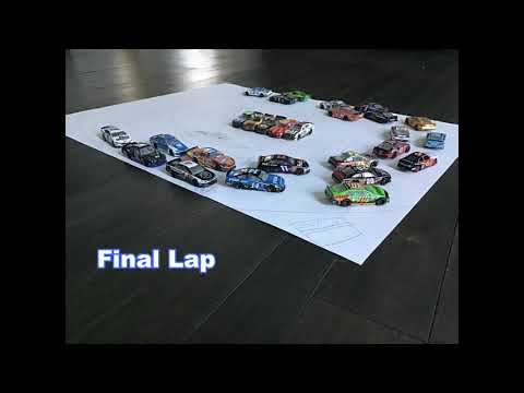 Nascar 2020 Paper Race | Stop Animation Video