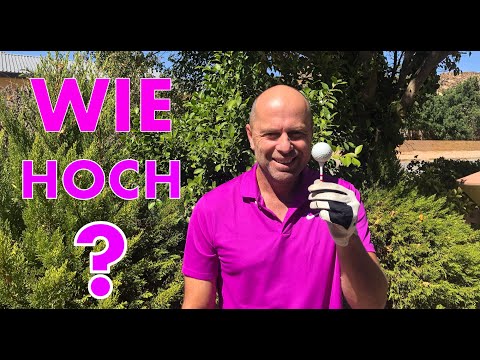 Wie hoch sollten wir den Ball aufteen, wenn wir Par 3 spielen?
