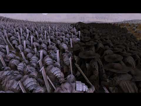 Ultimate Epic Battle Simulator  massive battle 30000 orcs vs 10000 scarecrows