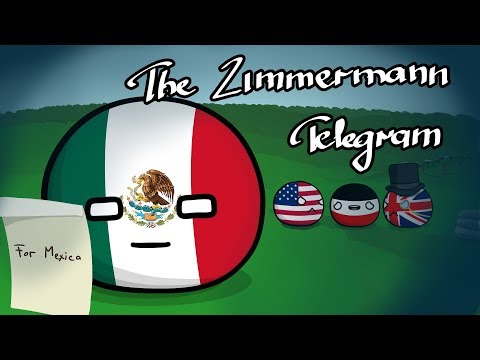The Zimmermann Telegram - Countryballs