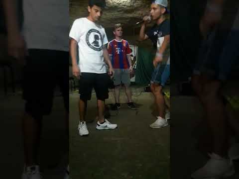 Final batalla de gallos 2017 en El café de la farandula