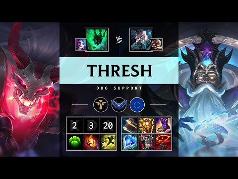 Thresh Support vs Zilean: Vision Controller - EUW Diamond Patch 25.S1.2
