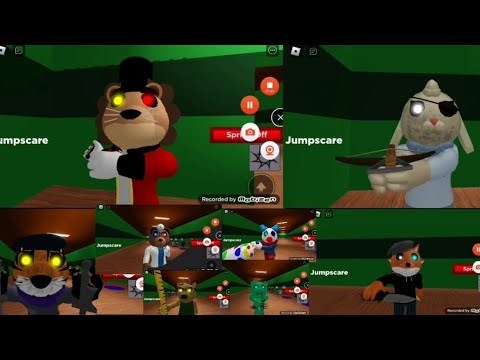 Spy's Piggy Rebooted Concepts All Jumpscares By @dragothebluedragongamer