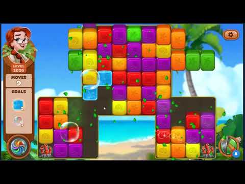 Lost Island Blast Adventure Level 1026 - NO BOOSTERS 🏝️ | SKILLGAMING ✔️