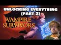 Unlocking every secret, character, weapon and achievement in Vampire Survivors (Part 2)