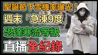 今晚急凍8℃「一路冷到聖誕節」