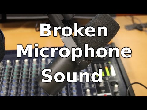 Broken Microphone Sound