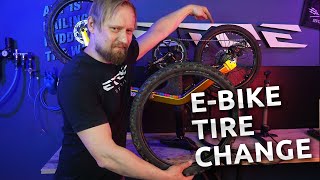 E-Bike Tire Change easy! - Fiido D11