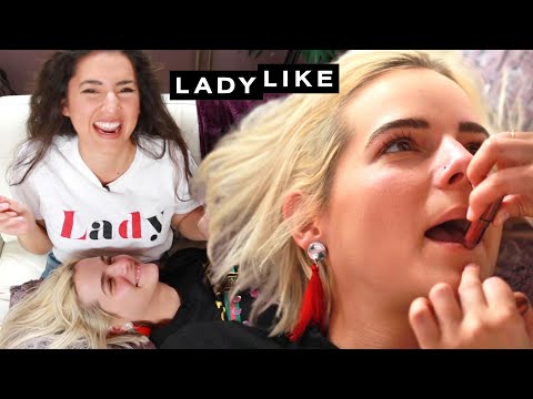 We Got Our Makeup Done While Lying Down Like Katy Perry • Ladylike