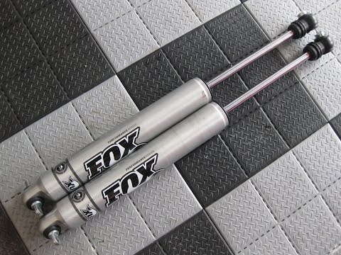 Unboxing Rear FOX SHOCKS 2.0 Performance Series IFP Racing Smooth Body 985-24-048 for Hummer H3