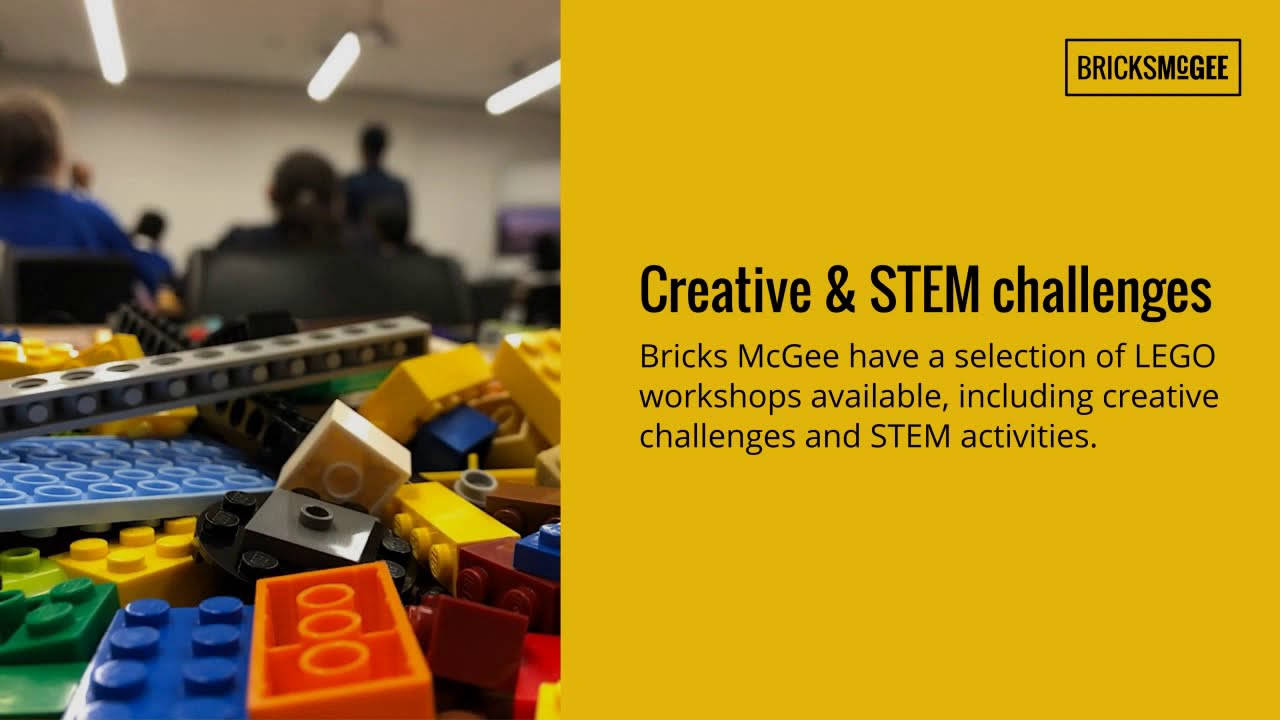 Bricks McGee: an introduction to our LEGO workshops for schools and museums