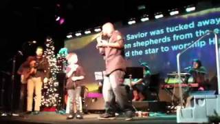 Willie Will & Daughter Christmas Song at Mars Hill Downtown
