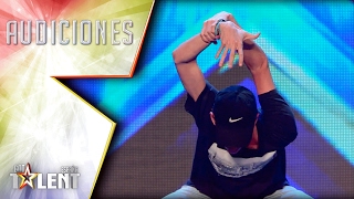 ¡Samuel controla cada músculo de su cuerpo! | Audiciones 5 | Got Talent España 2017