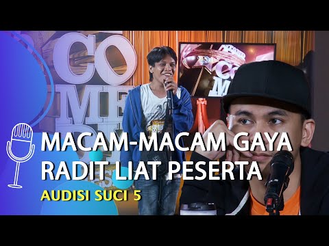 Tingkah Raditya Dika Pas Ngejuri: Jedotin Kepala ke Meja Hingga Pake Obat Tetes Mata - SUCI 5