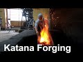 See how a Japanese Swordsmith forges a Katana