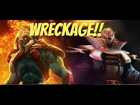 THIS HUSKAR WAS NO MATCH FOR INVOKER - DOTA 2