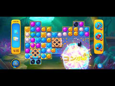 Fishdom level 10438 no boosters フィッシュダム ノーマル