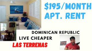 $195 month apt in Las Terrenas, Dominican Republic  Expat | Sosua | Cabarete | Cheaper Living Abroad