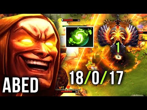 Abed Refresher Invoker Back to TOP-1 MMR WORLD 18-0 -17 PERFECT SCORE - Enough to Win? Patch 7.21