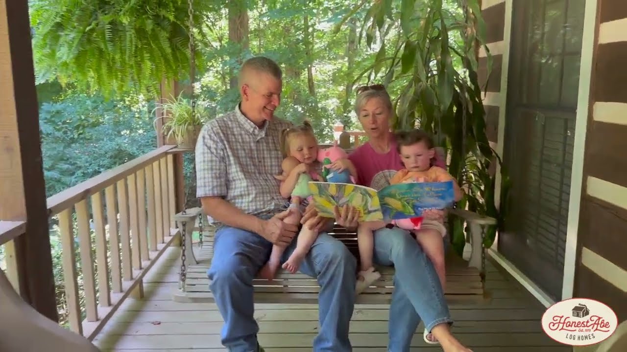 Clements Country Style Home Tour | Honest Abe Log Homes