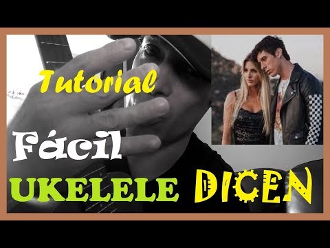 COMO Tocar ✨ DICEN de MATT HUNTER (UKELELE) LELE PONS, Acordes y RITMICA, TUTORIAL FACIL