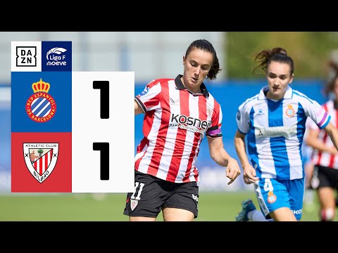 RCD Espanyol vs Athletic Club (1-1) | Resumen y goles| Highlights Liga F