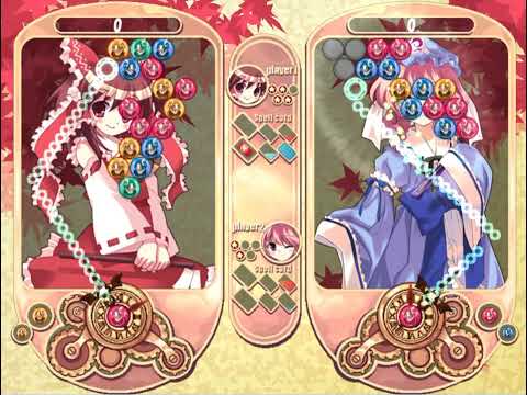 Touhou Sahouroku - Story Mode - Reimu Hakurei vs Yuyuko Saigyouji