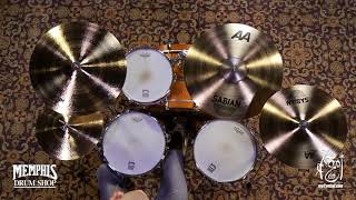 Video thumbnail for Sabian 16" AA Medium Thin Crash Cymbal - 1084g (21607-1080217N) by Memphis Drum Shop