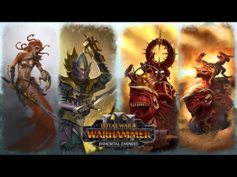 Skulls & Skirmish - Khorne vs Dark Elves // Total War: WARHAMMER 3