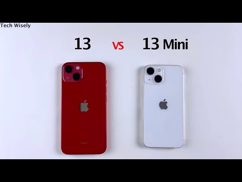 iPhone 13 vs 13 Mini SPEED TEST