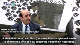 Hassan Al-Majali denying Holocaust on PATV
