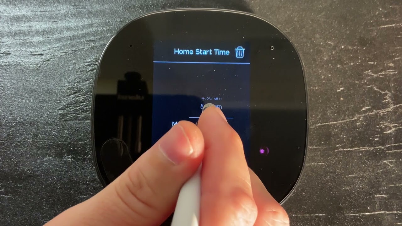 Ecobee Schedule Setup