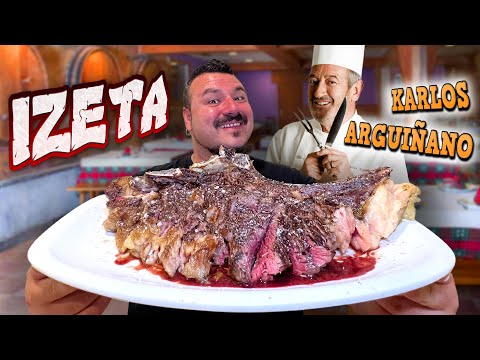 El RESTAURANTE FAVORITO de KARLOS ARGUIÑANO | IZETA un ESPECTACULO!