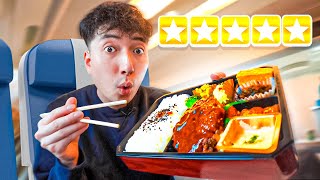 Japanese BENTO BOX on The BULLET TRAIN! (Shinkansen From Tokyo to Osaka)