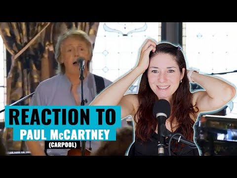 Vocal Coach Reacts to Paul McCartney CARPOOL KARAOKE