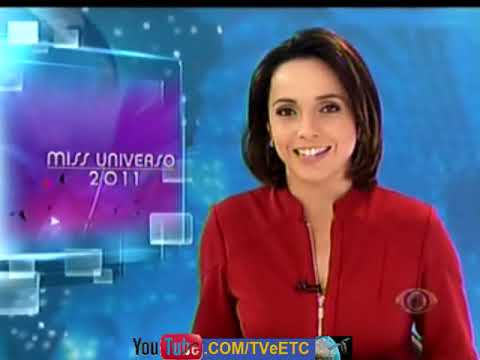 Miss Universo 2011 - estrutura de transmissão, com Izabella Camargo (Band, 07/09/2011)