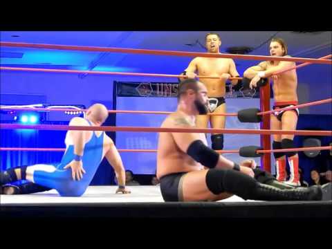 JULIEN YOUNG & MARKUS BURKE & TITUS vs KIRK AUBE & RIDDICK STONE & STEVE ARSENAULT