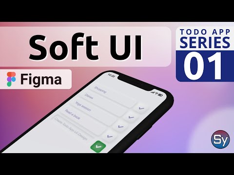 Soft UI Design in Figma (Splash Screen) - Todo App Series - 01