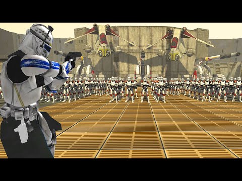 Siege of Clone Traitor FORT Defenses! - Star Wars: Rico's Brigade S4E32