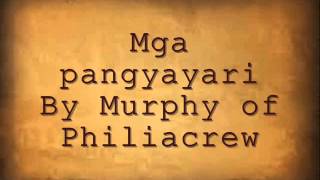 Mga Pangyayari By Murphy