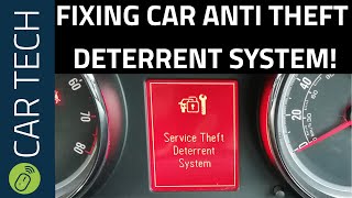 Car Wont Start | How to Fix Anti Theft Deterrent System | Vauxhall Opel Chevrolet GM
