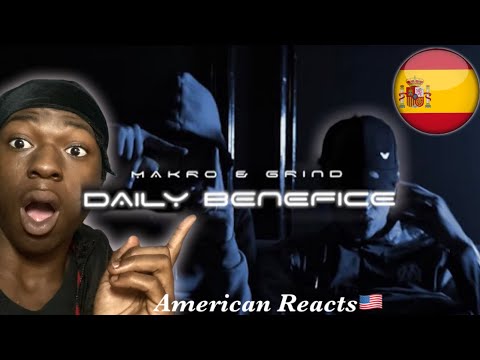 AMERICAN REACTS TO SPANISH DRILL! GRIND X MAKRO - DAILY BENEFICE