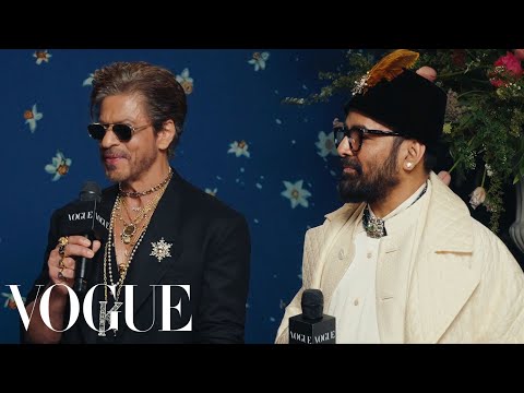 Shah Rukh Khan on Being the First Male Bollywood Actor at the Met Gala | Vogue